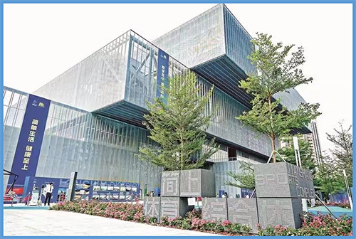 โครงการสระว่ายน้ำศูนย์กีฬาและวัฒนธรรม Blueway: ศูนย์กีฬา Jianshang เขตหลงหัว เซินเจิ้น